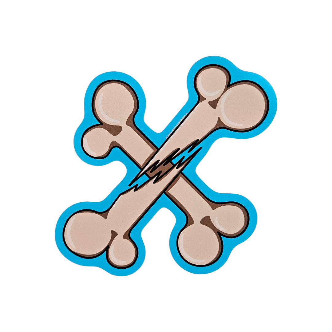 Broken Bones Sticker