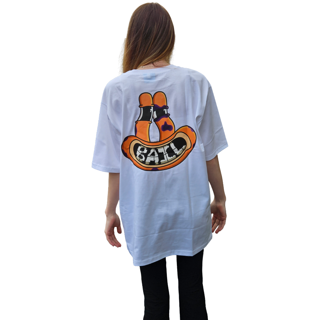 BAIL® Lacerated Teeth T-Shirt (White)