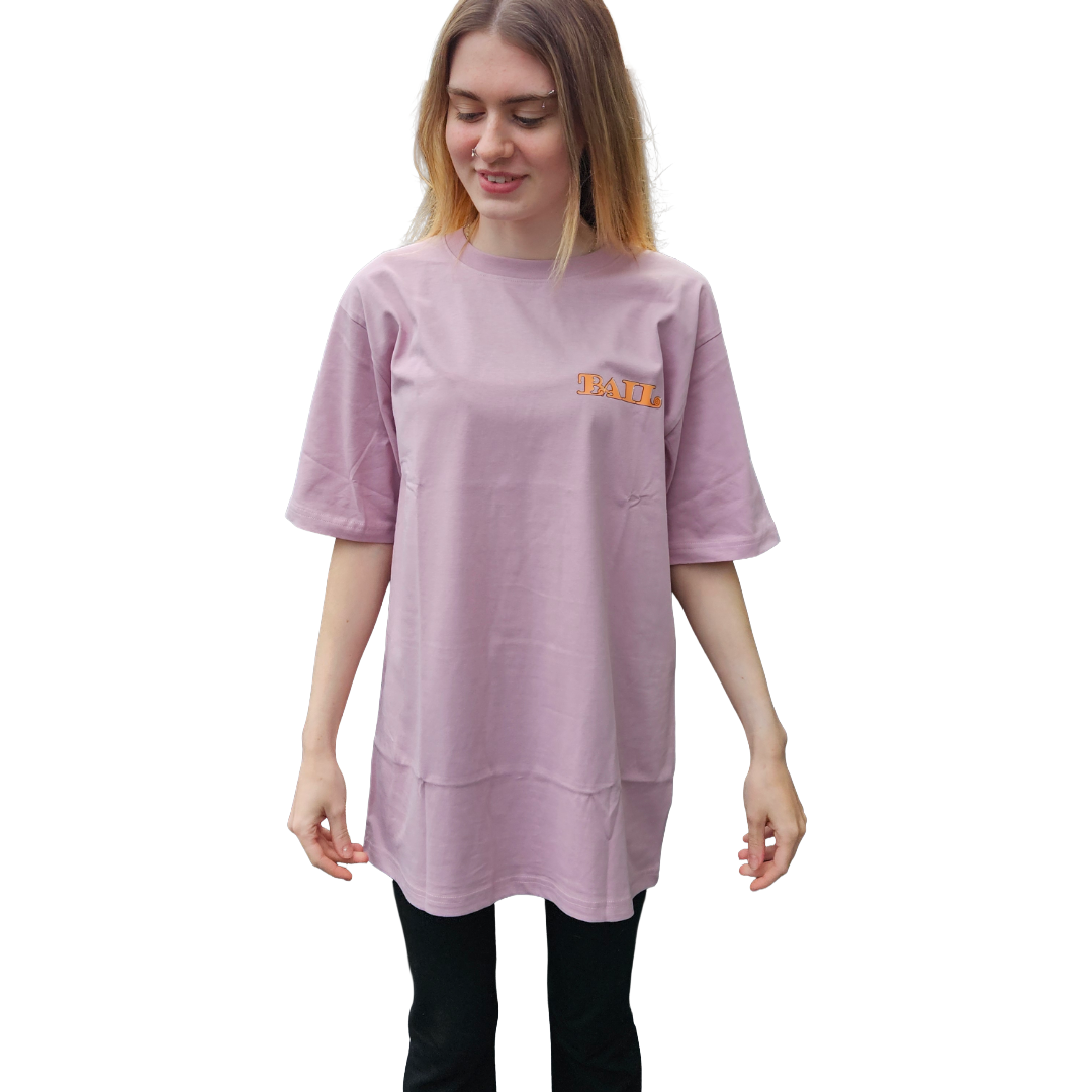 BAIL® Lacerated Teeth T-Shirt (Miami Pink/Purple Rose)
