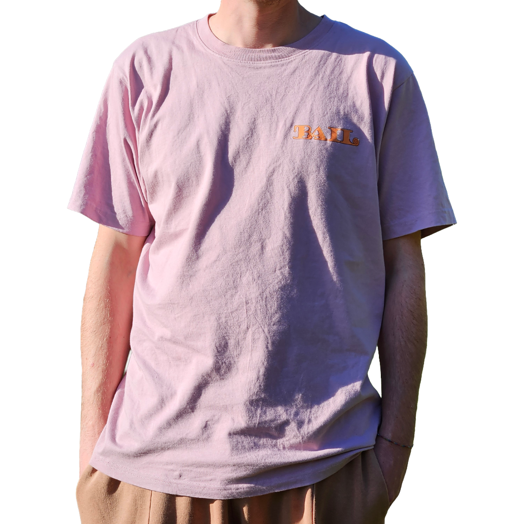 BAIL® Lacerated Teeth T-Shirt (Miami Pink/Purple Rose)