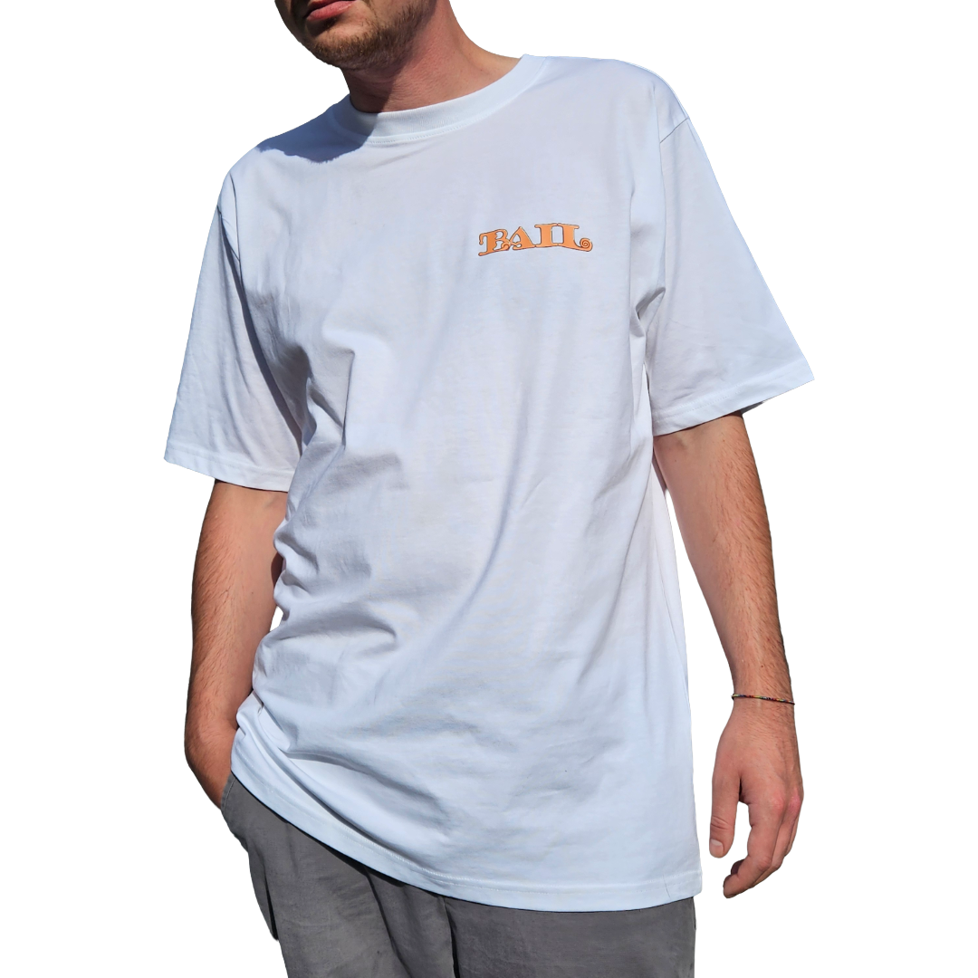 BAIL® Lacerated Teeth T-Shirt (White)